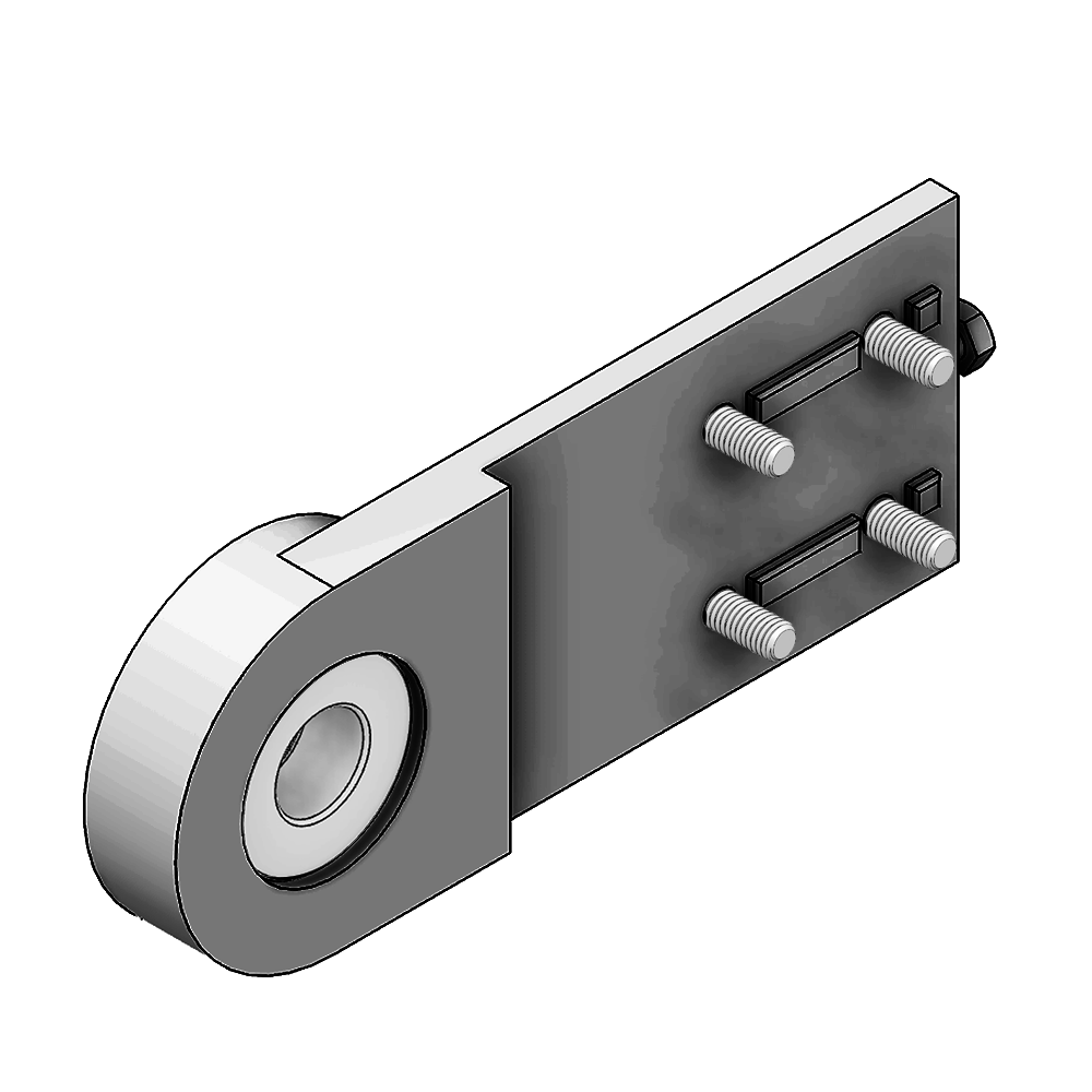 85-900-1 MODULAR SOLUTIONS CONVEYOR PART<BR>90 PROFILE CONVEYOR BEARING